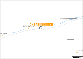 map of Cheremshanka