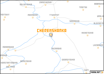 map of (( Cheremshanka ))