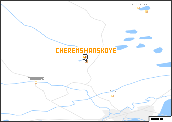 map of Cheremshanskoye