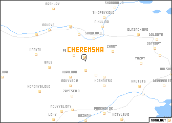 map of Cheremsha