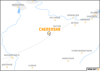 map of Cheremsha