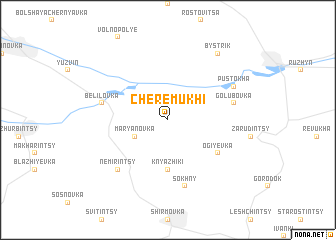 map of Cherëmukhi