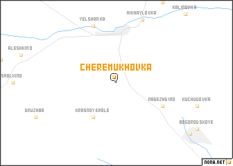 map of Cherëmukhovka