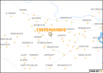 map of Cherëmukhovo