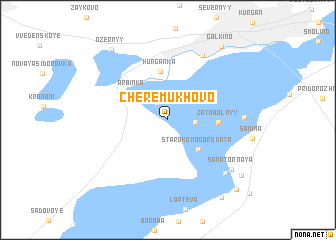 map of Cherëmukhovo