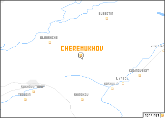 map of Cherëmukhov