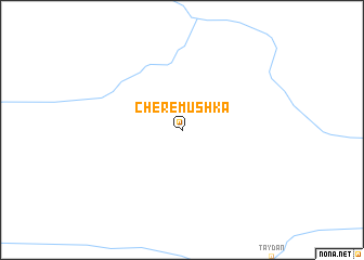 map of Cherëmushka