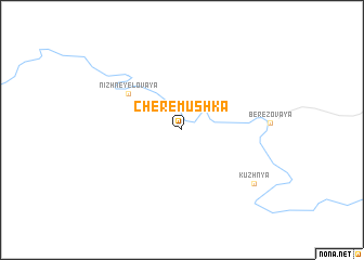 map of Cherëmushka