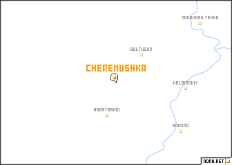 map of (( Cherëmushka ))