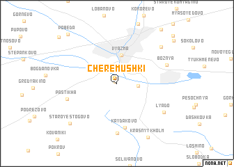 map of Cherëmushki