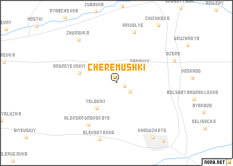 map of Cherëmushki