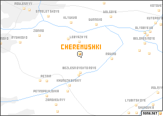 map of Cherëmushki