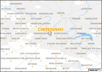 map of Cherëmushki