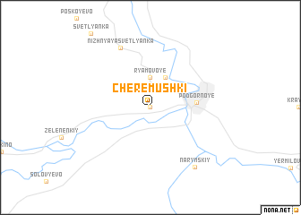 map of Cherëmushki