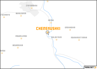 map of Cheremushki