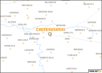 map of Cheremushniki