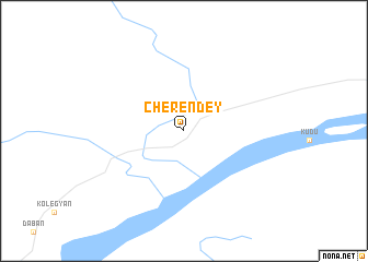 map of Cherendey