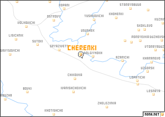 map of Cherenki