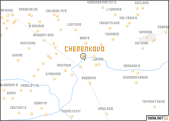 map of Cherenkovo