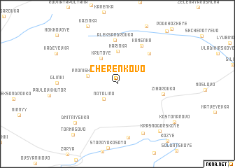 map of Cherenkovo