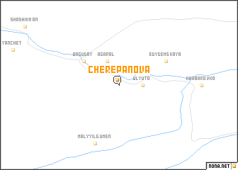 map of Cherepanova