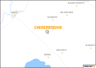 map of Cherepanovka