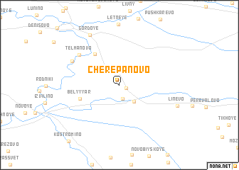map of Cherepanovo