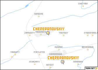 map of Cherepanovskiy