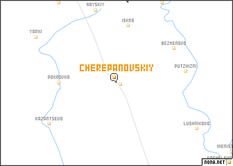 map of Cherepanovskiy