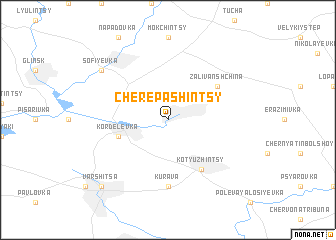 map of Cherepashintsy