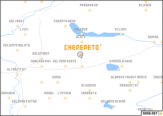 map of Cherepeto