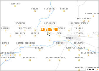 map of Cherepin