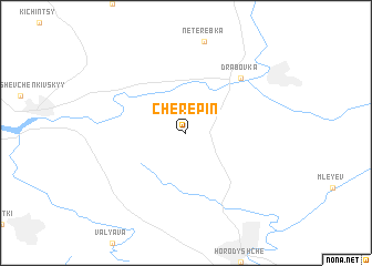 map of Cherepin