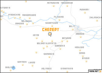 map of Cherepy