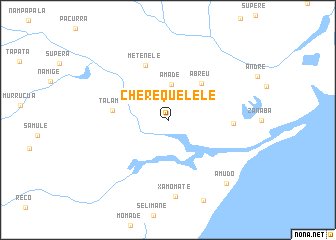 map of Cherequelele