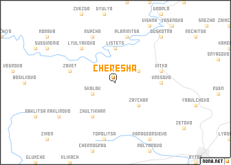 map of Cheresha