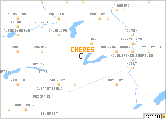 map of Cheres