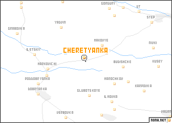 map of Cheretyanka