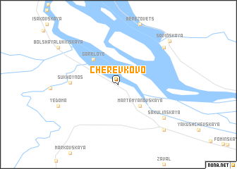 map of Cherevkovo