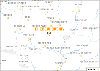 map of Cherevkovskiy