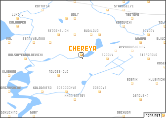 map of Chereya