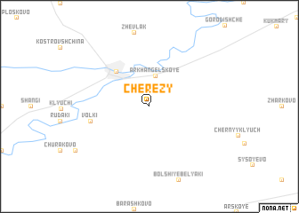 map of Cherezy