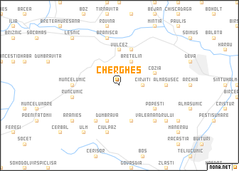 map of Chergheş