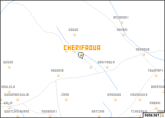 map of Chérifaoua