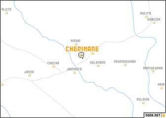 map of Cherimane