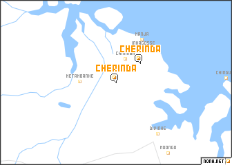 map of Cherinda