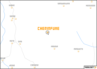 map of Cherinfume