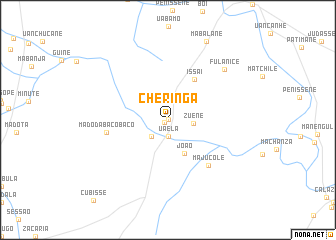 map of Cheringa