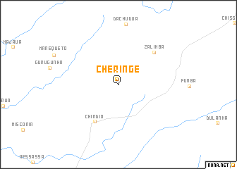 map of Cheringe