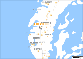 map of Cheriton